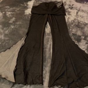 Melodia Design Tribal Bellydance Yoga Pants Flare Leg Stretch Denim